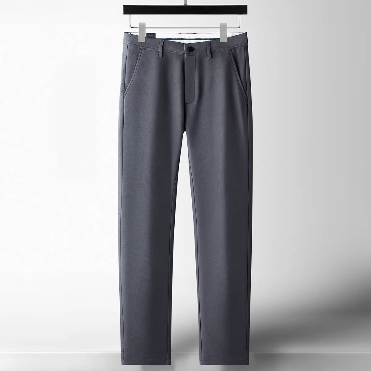 Quần âu nam thu đông mới, quần dài vải tuýt modal dáng thẳng rộng rãi đa năng, chất liệu cotton dày co giãn