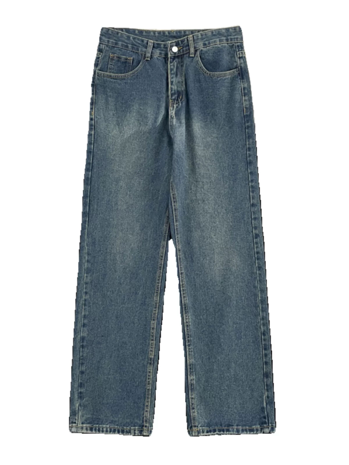 Quần jean denim mỏng mùa xuân BF thương hiệu thời thượng đa năng dành cho nam sinh viên quần dài dáng rộng thẳng kiểu Mỹ quần dài thường ngày