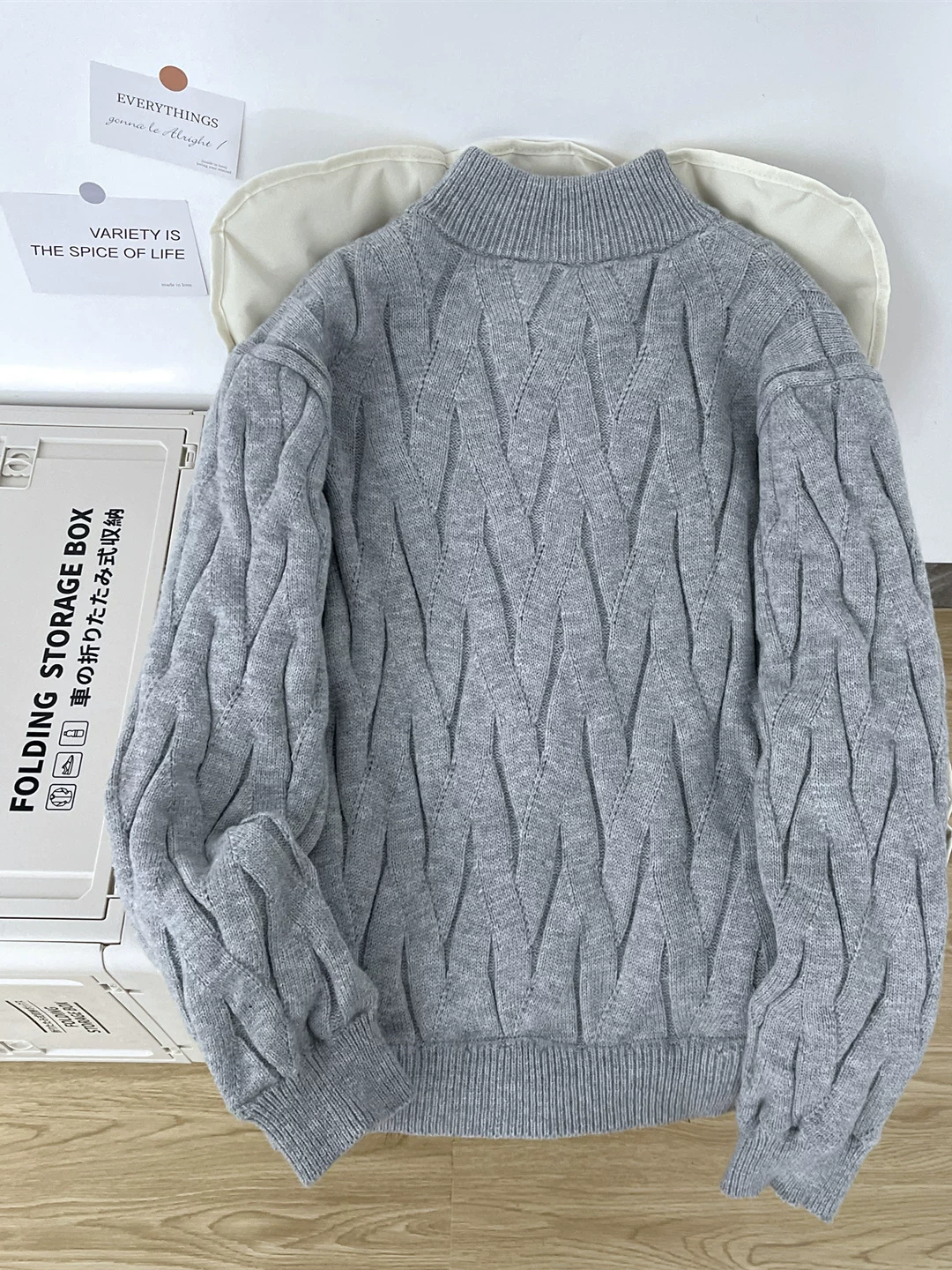Áo len cardigan dày lót lông cừu dành cho nam, áo khoác cotton ấm áp, chất liệu dày dặn, hợp thời trang mùa đông, kiểu dáng retro Mỹ.