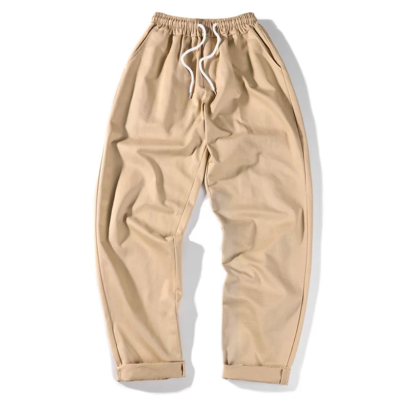 Quần nam hợp thời trang mùa hè 2022, dáng rộng, đa năng, quần thường ngày đơn giản, phong cách Hàn Quốc, quần ống đứng mỏng cho nam.