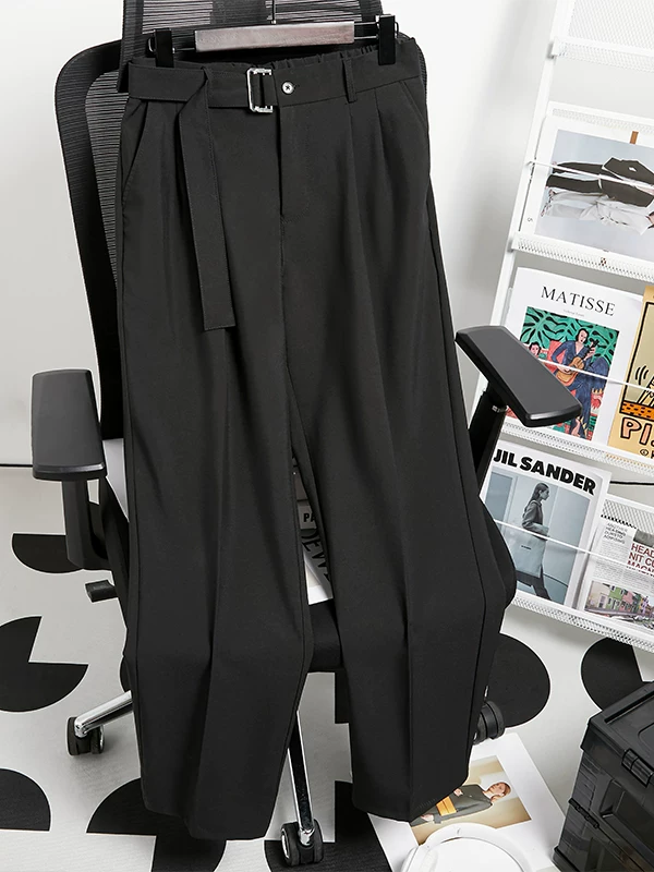 Quần tây nam kiểu Nhật, quần tây nam mùa hè hợp thời trang, quần tây đơn giản, quần tây ống đứng sành điệu dành cho thanh thiếu niên.