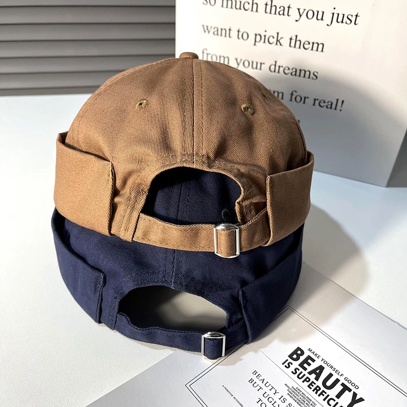 Mũ chống nắng phong cách Hàn Quốc mùa hè 2021 hợp thời trang đa năng dành cho nam màu trơn hợp thời trang thương hiệu mũ bóng chày cặp đôi