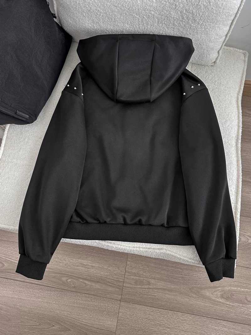 Áo khoác cardigan có mũ trùm đầu dành cho nam, kiểu dáng thời trang xuân thu, áo khoác có khóa kéo rộng rãi, chất liệu dày dặn cao cấp phong cách Mỹ.