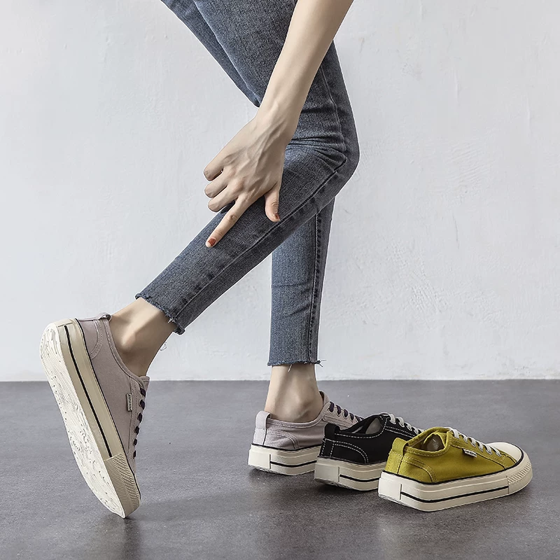 Giày vải Mango Toe Ugly-Cute dành cho nữ, Giày nữ thoáng khí mùa hè, mẫu mới 2026, đế mềm, thoải mái, giày thể thao thông thường đa năng.
