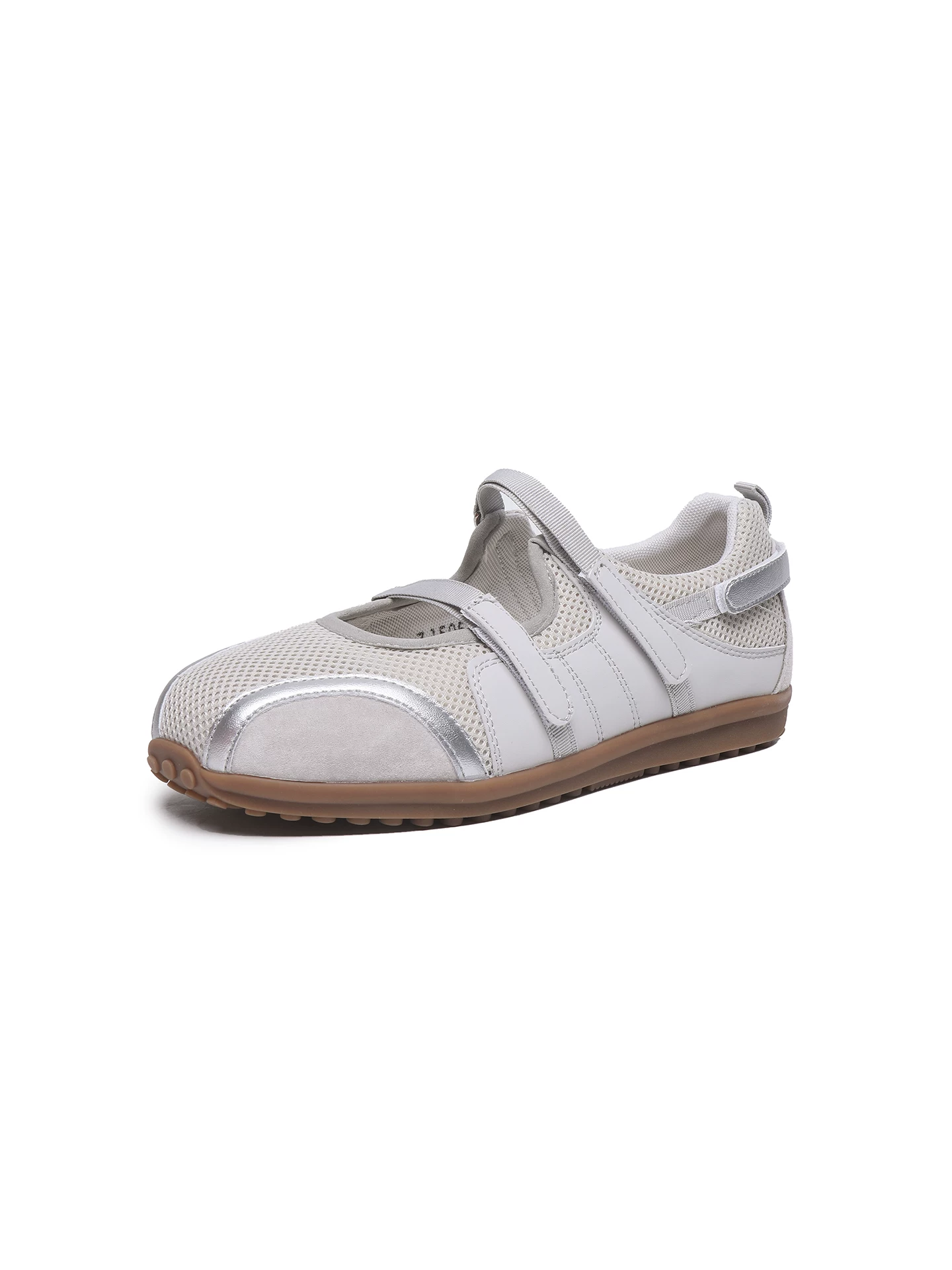 Giày sandal Mary Jane thể thao đa năng dành cho nữ, giày tập kiểu ballet đế thấp, giày lưới thoáng khí thời trang mùa hè 2026.