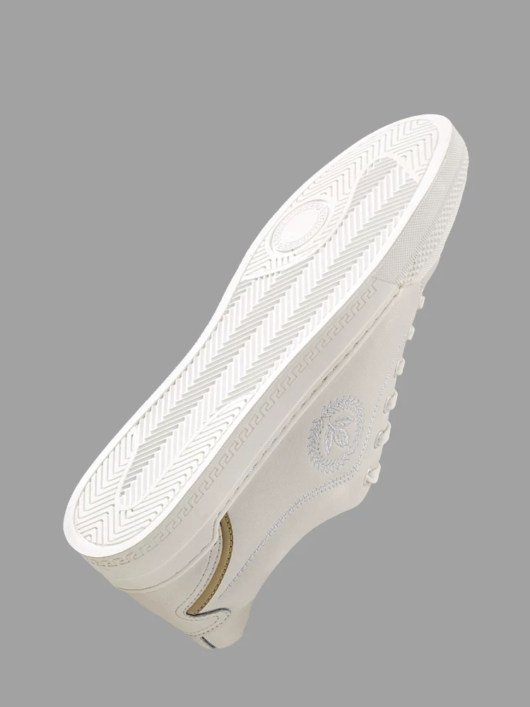 Giày nam Maple Leaf Giày nam mùa thu mới Giày thể thao đa năng Giày trắng nam Giày phong cách Hàn Quốc Giày trắng thoáng khí hợp thời trang