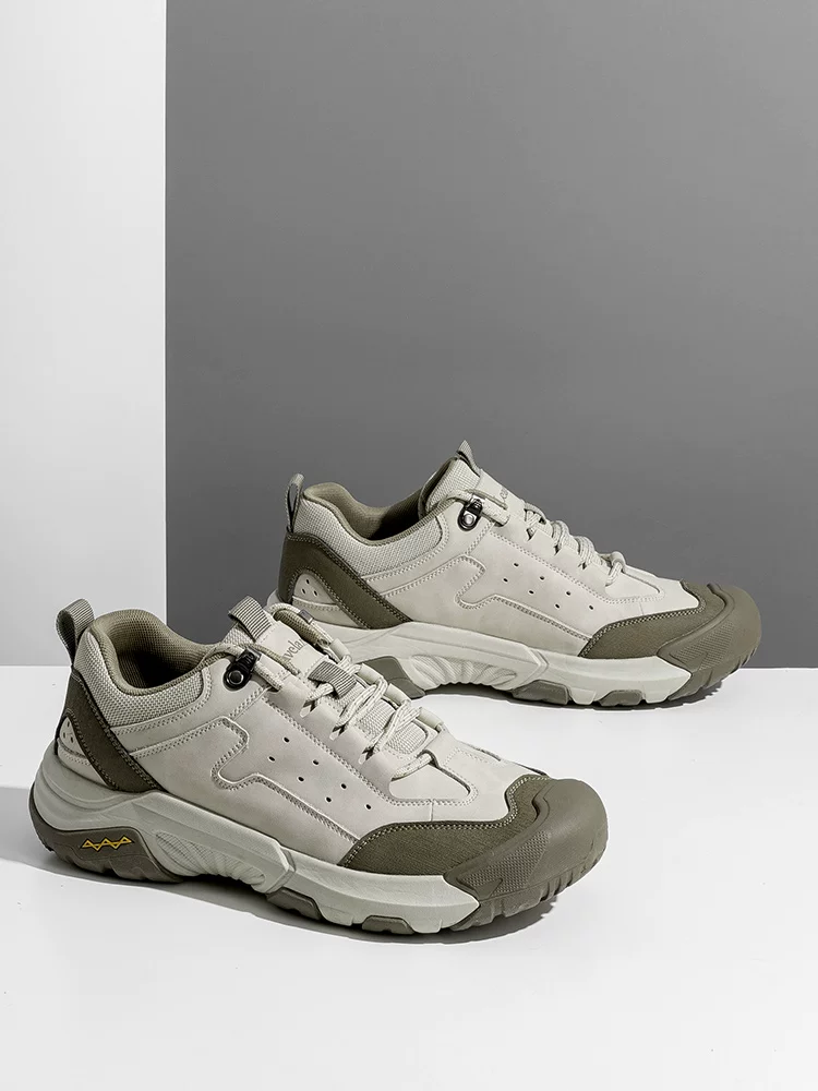 Giày nam Maple Leaf Giày thường ngày ngoài trời mùa thu 2025 Giày thể thao nam mới Giày đi bộ đường dài và leo núi Giày đế dày kiểu bố