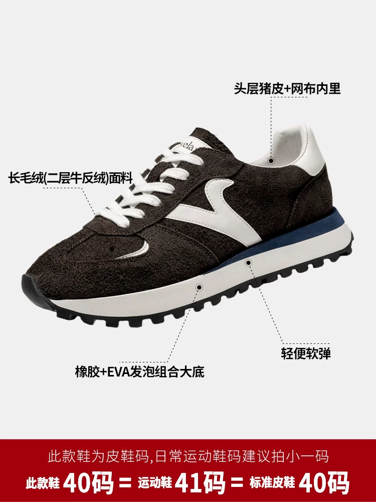 Giày nam Maple Leaf Thu Đông Phong cách mới Giày Forrest Gump Giày thể thao đế dày cho nam Giày thể thao thông thường Giày cổ điển Giày nữ đa năng hợp thời trang Da bò