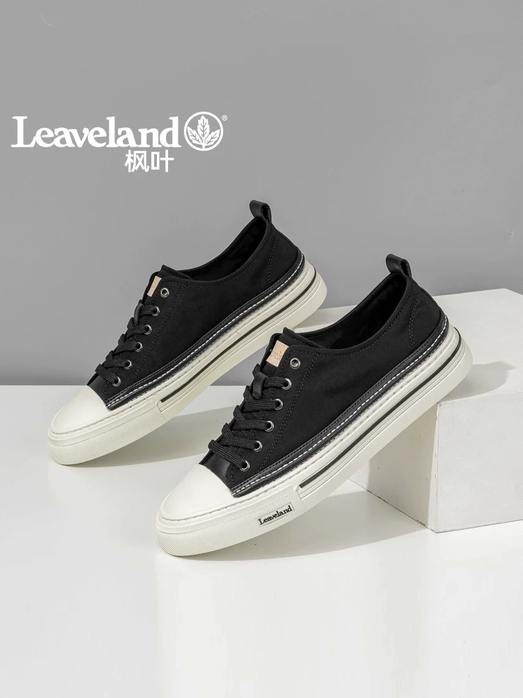 Giày nam Maple Leaf Giày vải mùa thu Giày vải nam cổ thấp mới Giày vải nam phong cách Hàn Quốc Giày đa năng Giày thể thao thông thường thoáng khí