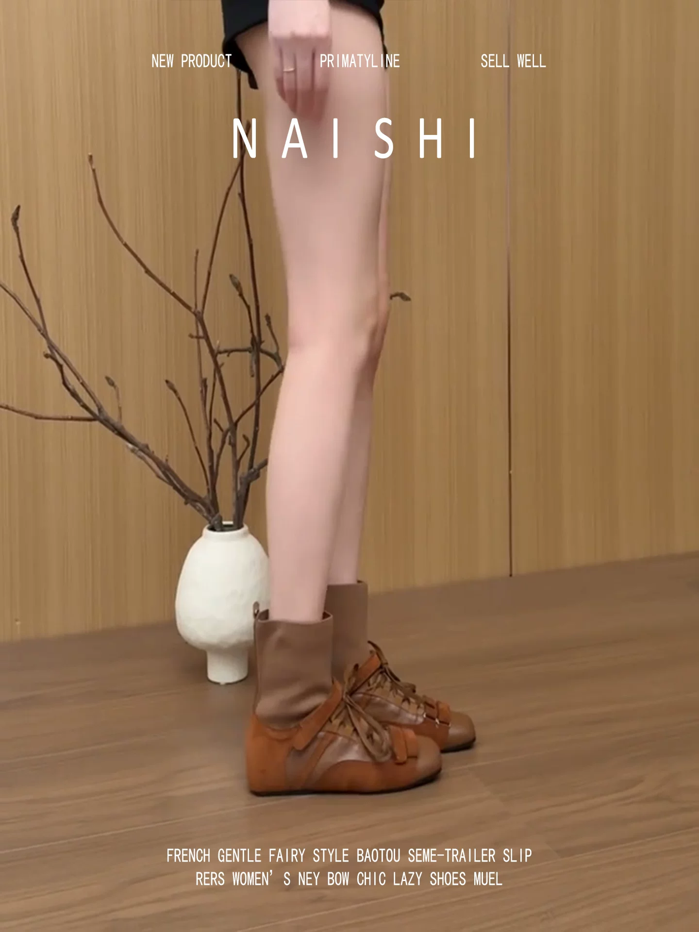 Phiên bản da cừu! Giày bốt ngắn buộc dây phong cách múa ba lê cổ điển dành cho nữ với độ tăng chiều cao ẩn, mũi vuông, giày co giãn, giày đấm bốc đa năng, phong cách thường ngày.