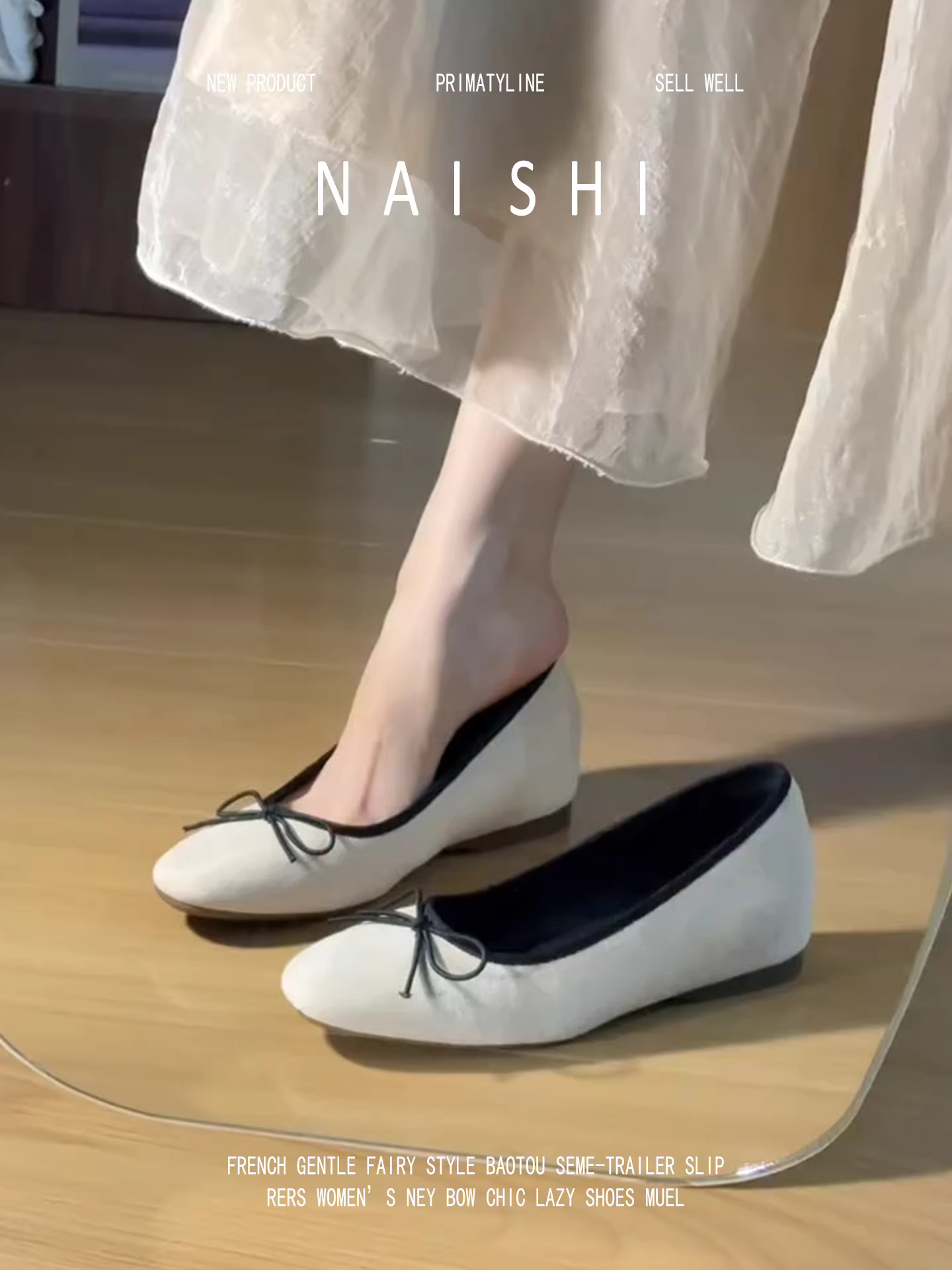 Phiên bản da cừu! Giày đơn mũi tròn kiểu Pháp dành cho nữ có độ tăng chiều cao ẩn, giày ba lê đế mềm bằng da lộn, giày bà ngoại miệng nông.