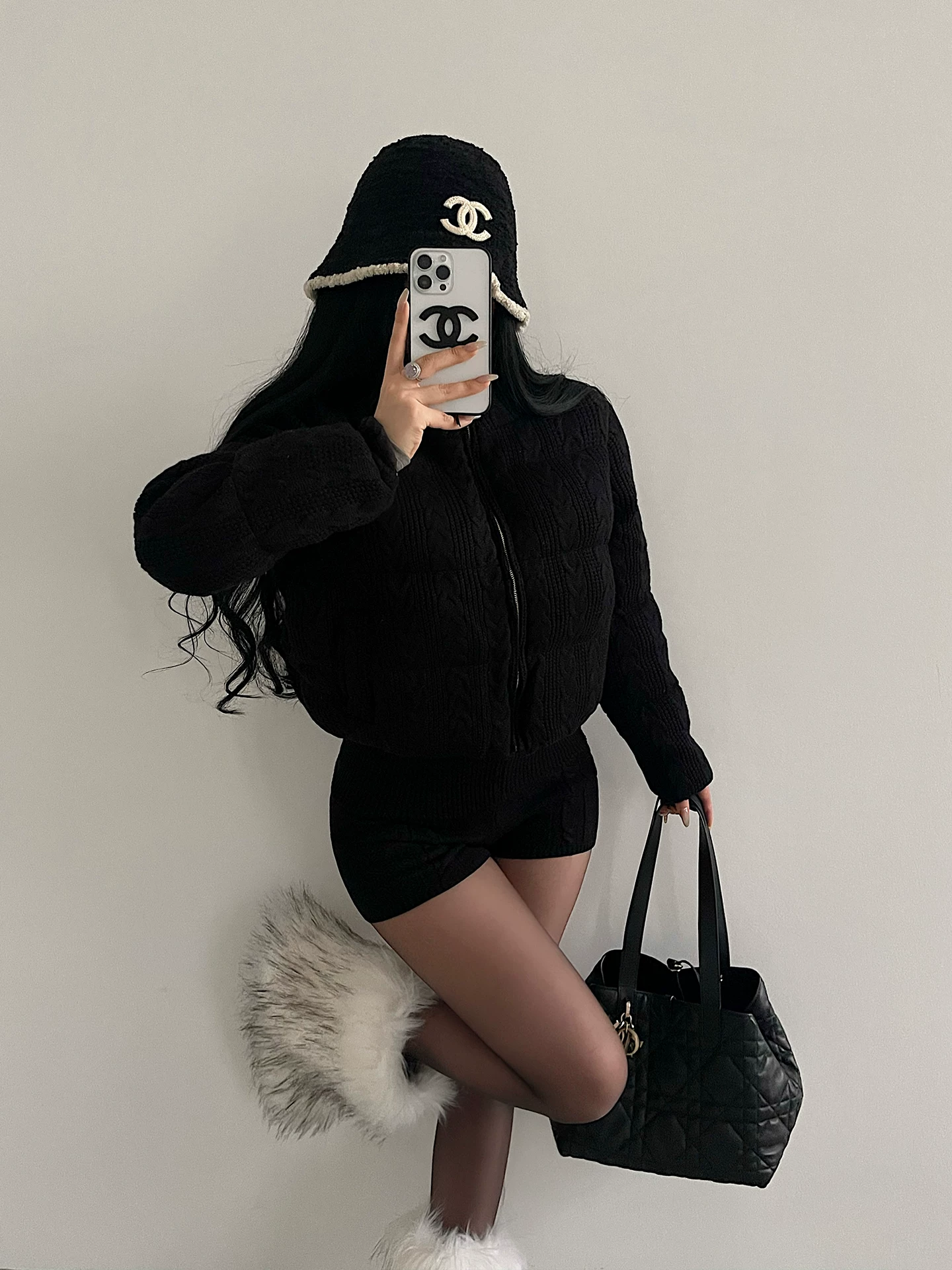 YoungGirlDay khao khát thuần khiết phong cách nhẹ nhàng cổ đứng có dây kéo áo khoác cotton ngắn ấm áp