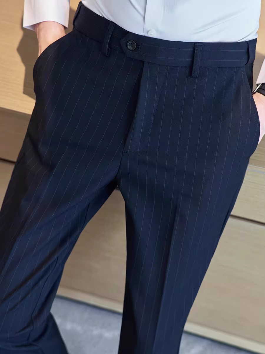 Quần âu nam chất liệu thun cao cấp, kiểu dáng ôm body, thời trang, đa năng, lịch sự, chống nhăn.