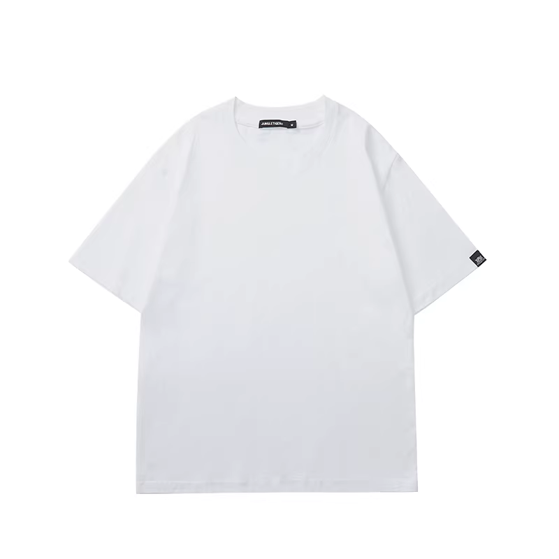 Áo thun cơ bản Jungle Tiger 260g chất liệu dày dặn, màu trơn, tay ngắn, unisex, đa năng, áo thun cặp đôi