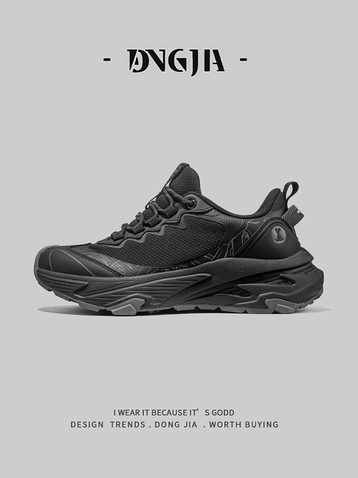 Dongjia Qshoes xuất khẩu giày chạy bộ cho nam và nữ, giày đi bộ đường dài thoáng khí mùa thu mới, giày chạy bộ ngoài trời chống trượt