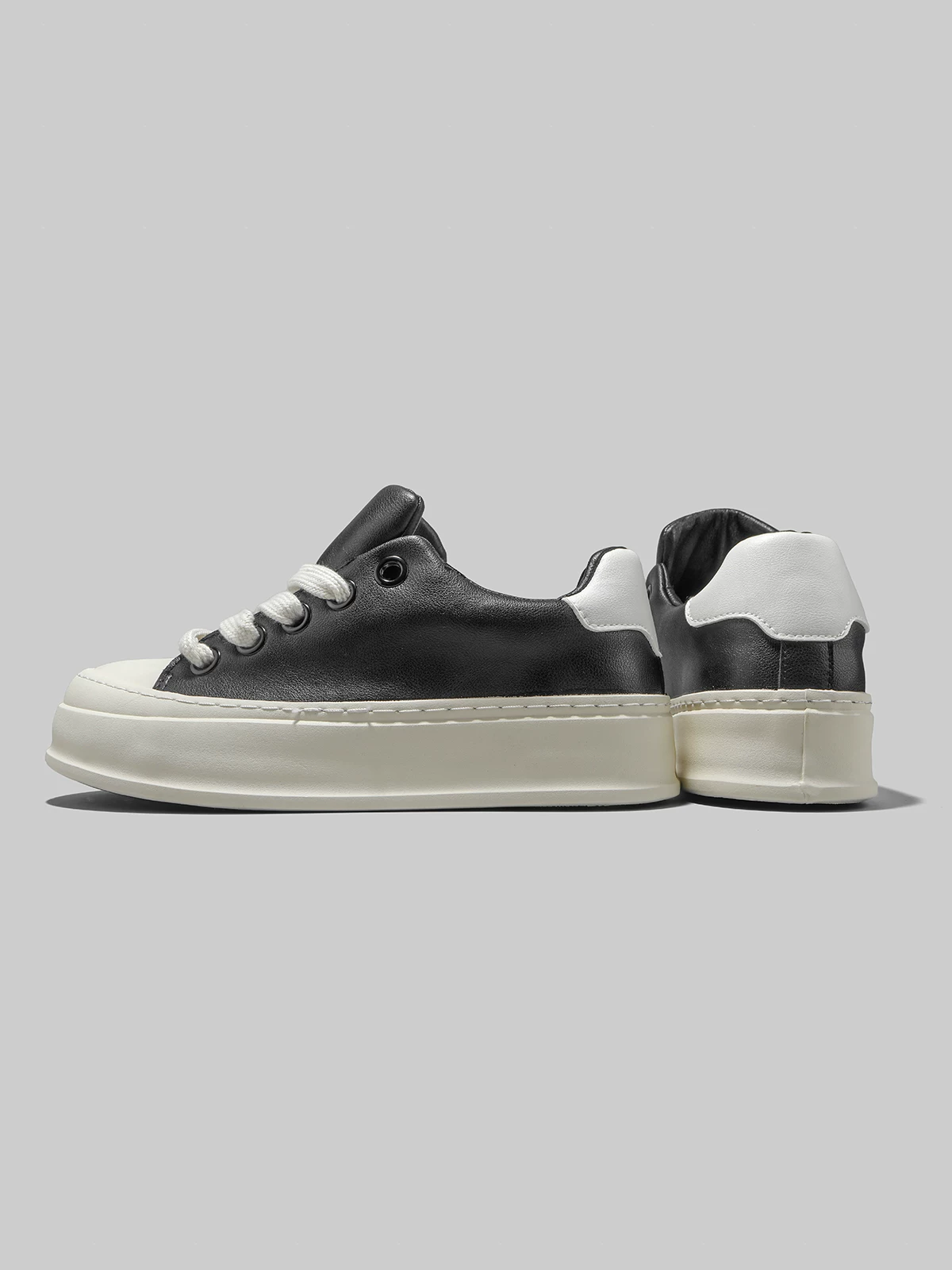 Giày nam Dongjia Qshoes mùa thu 2025 kiểu Mỹ, giày thể thao đường phố cá tính, đế dày, tăng chiều cao, thời trang.