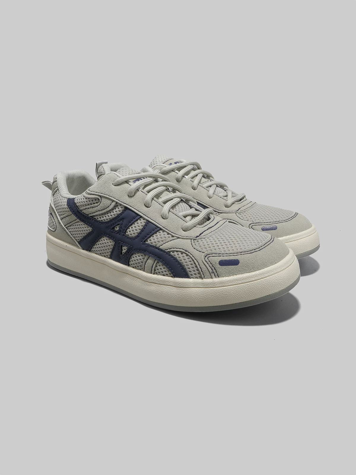 Giày nam Dongjia Qshoes xuất khẩu giày lưới thoáng khí mùa thu mới phong cách retro đa năng giày thể thao cổ thấp