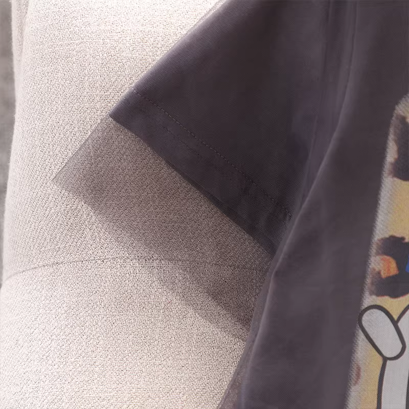 Váy kiểu Hàn Quốc mùa hè cho bé gái, trang phục trẻ em 2025, váy công chúa cao cấp mới dành cho bé gái lớn, váy lưới mùa hè