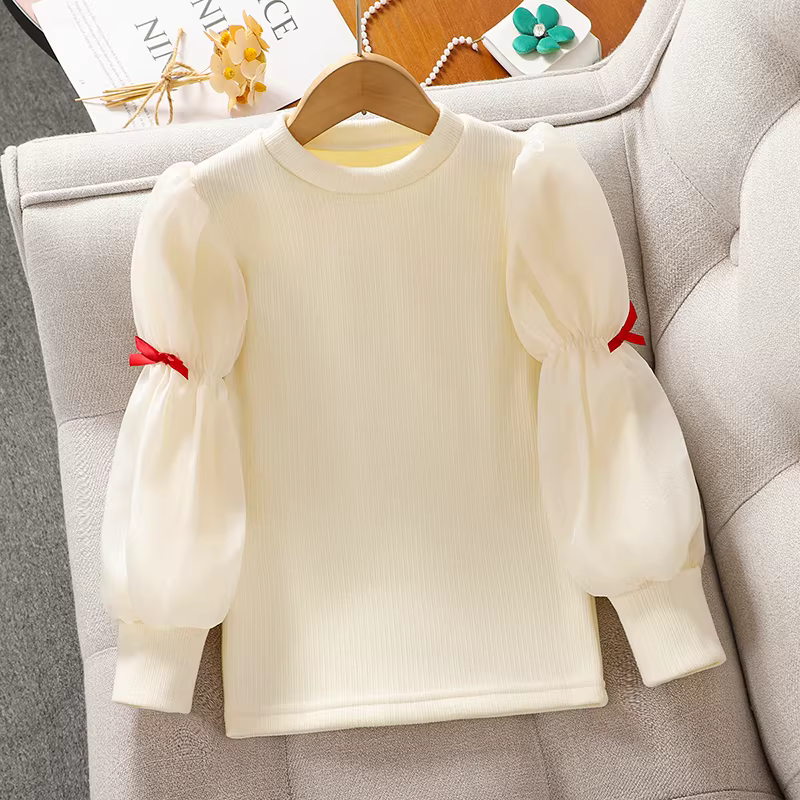 Váy đỏ bé gái 2025 Quần áo năm mới Quần áo mùa đông lót lông cừu Bộ váy năm mới váy trang phục năm mới của bé gái