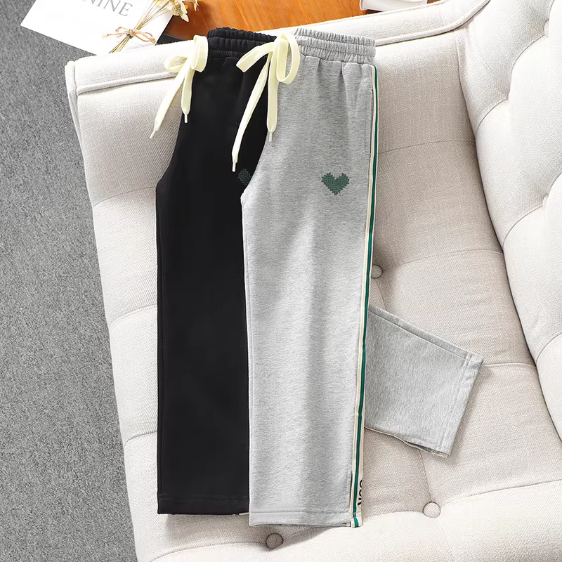 Quần ống rộng hè 2025 cho bé gái, quần thể thao trẻ em thời trang, quần suông mỏng thoáng mát hè cho bé gái