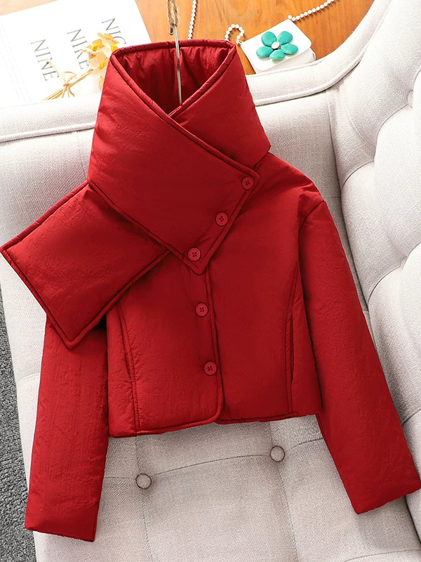 Trang phục năm mới bằng cotton dày dành cho bé gái Quần áo mùa đông mới năm 2025 Quần áo năm mới dành cho trẻ em Phong cách mùa thu đông Váy năm mới dành cho bé gái