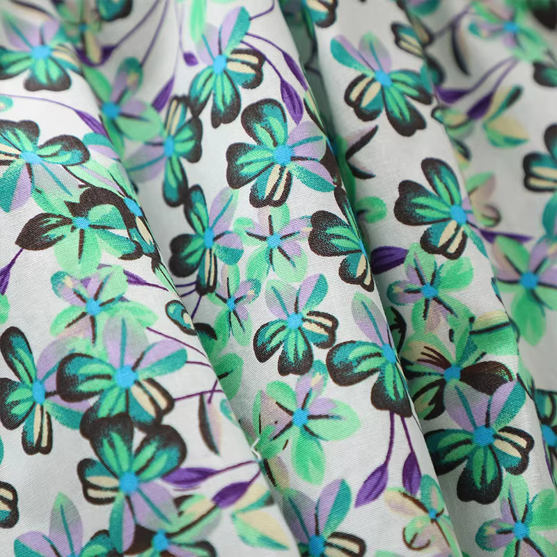 Áo sơ mi babydoll cho bé gái, phong cách mùa hè mới, áo sơ mi hoa một vai cho trẻ em, áo cotton nguyên chất ngắn tay rộng rãi mùa hè cho trẻ lớn