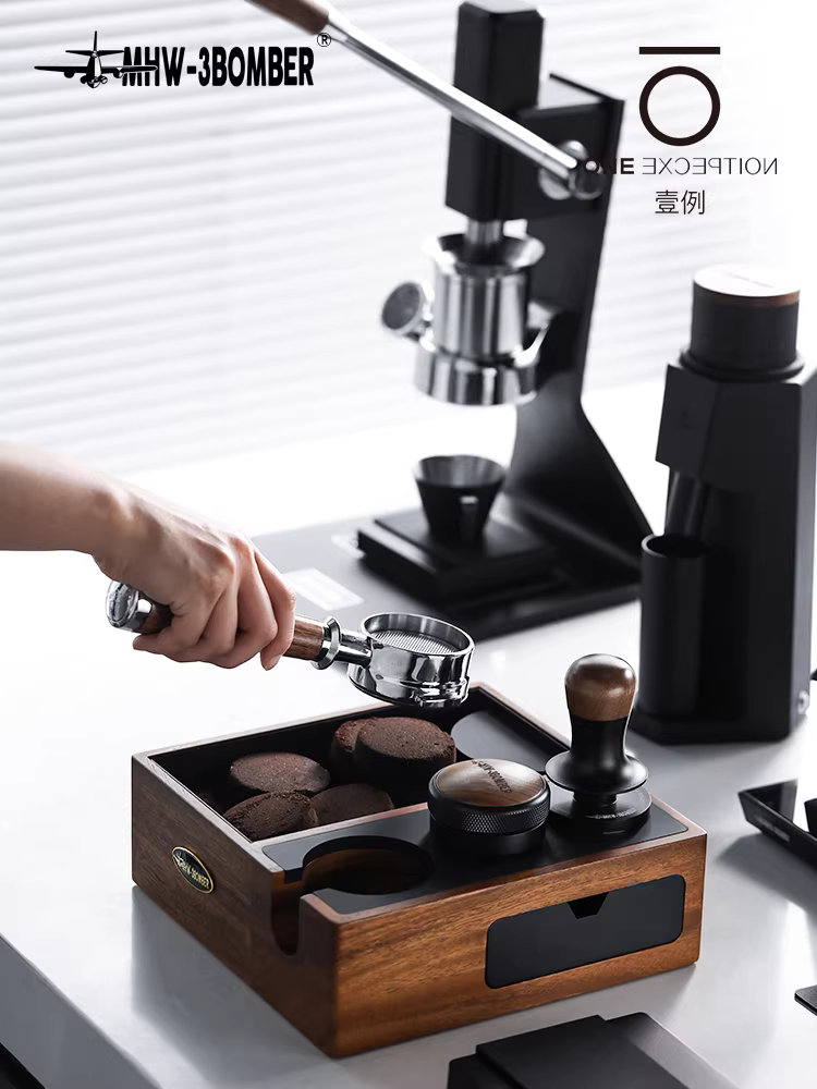 Giá đỡ đa năng MHW cho hộp đựng bã cà phê, tay cầm, giá đỡ pha cà phê tại nhà, giá đỡ tamping, ngăn kéo đựng đồ