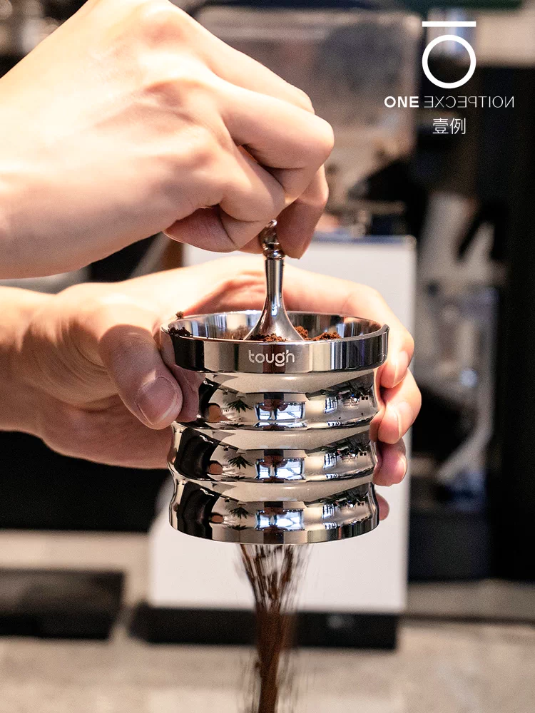 Phễu định lượng cà phê Stubborn Coffee thế hệ thứ hai, dụng cụ pha cà phê thủ công kiểu Ý, dụng cụ phân phối bột cà phê 58mm, Bombardier