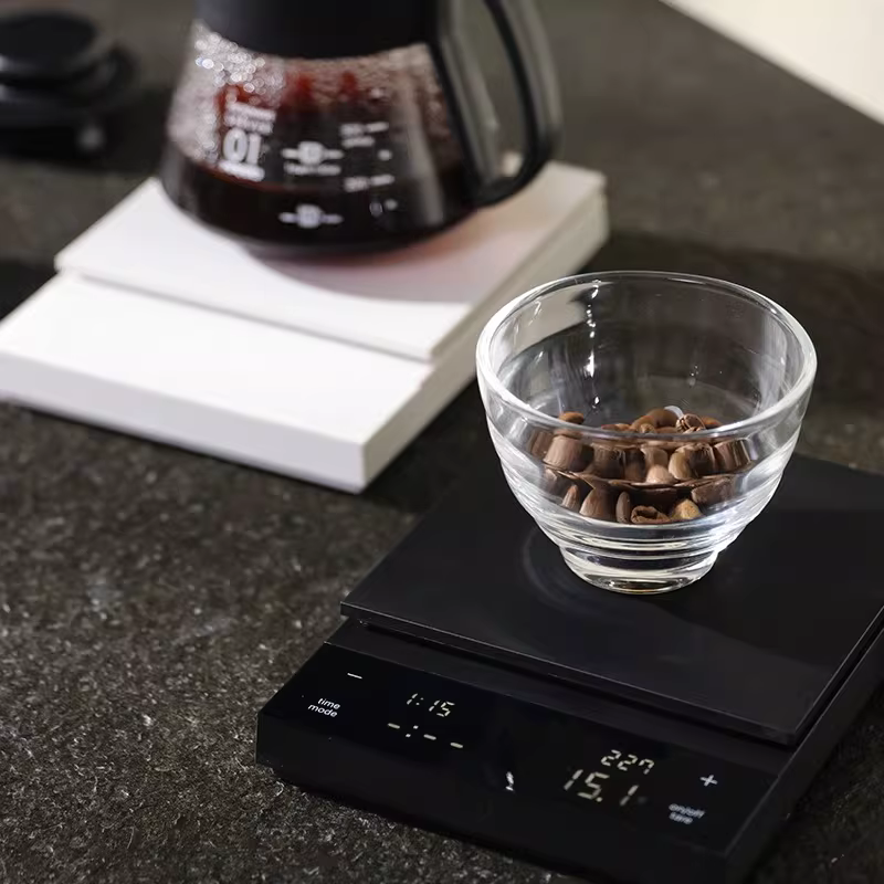 Cân kỹ thuật số HARIO Polaris, cân cà phê pha thủ công, hẹn giờ, cân tỷ lệ bột nước, cân nhà bếp, cân làm bánh
