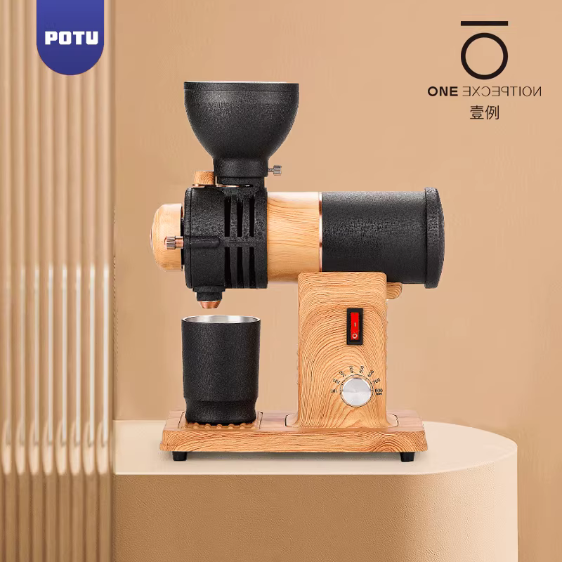 Máy xay lưỡi phẳng chạy điện dùng cho hạt cà phê, máy xay bột cà phê thủ công nhỏ Fuji, Fellow