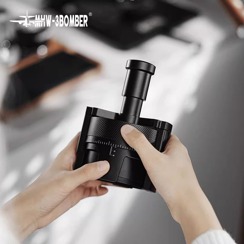 Kim khuấy bột cà phê MHW Bomber SE PRO, thiết bị phân phối bột cà phê kiểu xoáy, ép và xoay để phân tán các cục bột đồng đều.