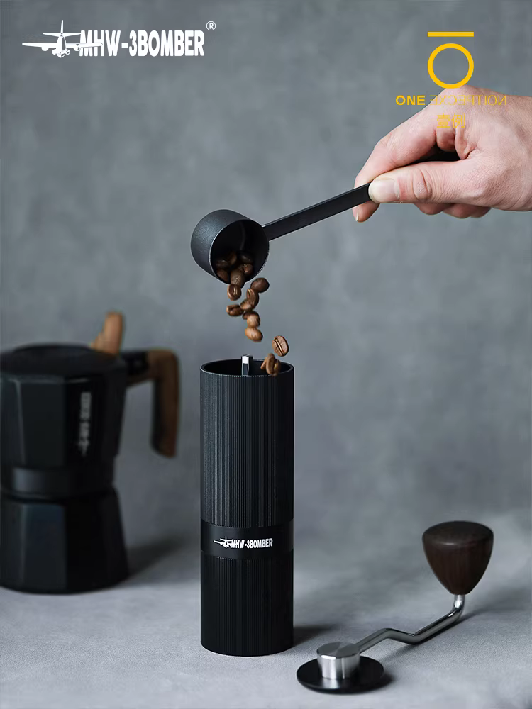 Máy xay cà phê cầm tay Bomber MHW Racing M1 Máy xay cà phê bằng tay Máy xay cà phê espresso cầm tay Di động hạt dẻ C