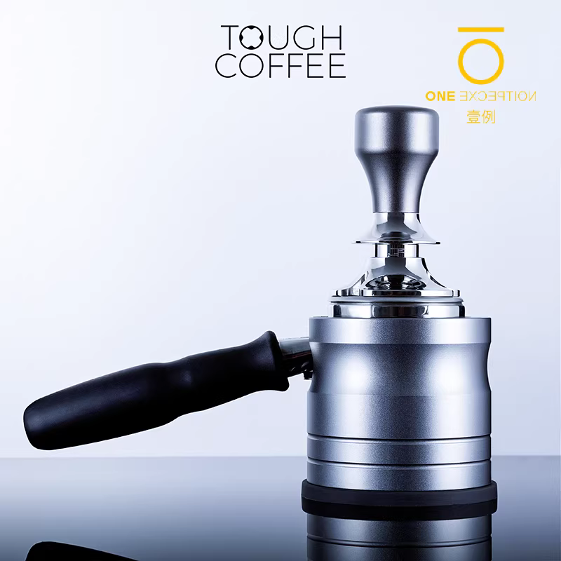 Miếng đệm ép cà phê cứng đầu cho máy pha cà phê Espresso, miếng đệm ép rảnh tay, búa ép, giá đỡ phân phối bột, 58MM