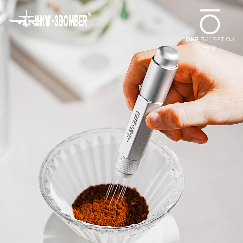 Bomber MHW Lightning Powder Stirring Needle Pro Máy phân phối bột dạng kim cà phê của Ý để phân phối đều bột, có thể kéo dài và xoay