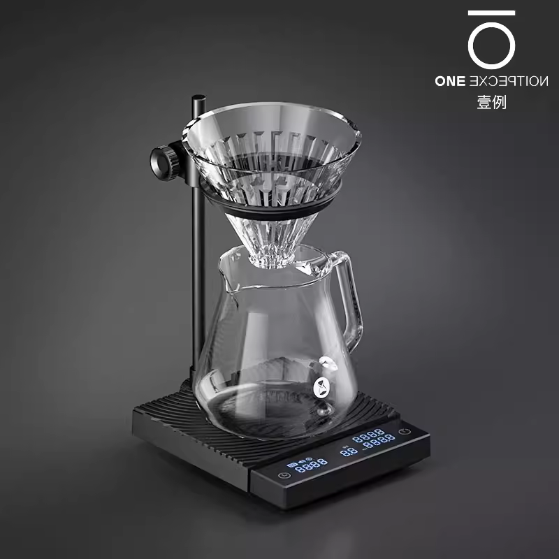 Taimo Black Mirror DUO Cân điện tử pha cà phê bằng tay thông minh Đo lường kép Cuộc thi pha cà phê Cân kép Du Jia Ning Zheng Huanxing