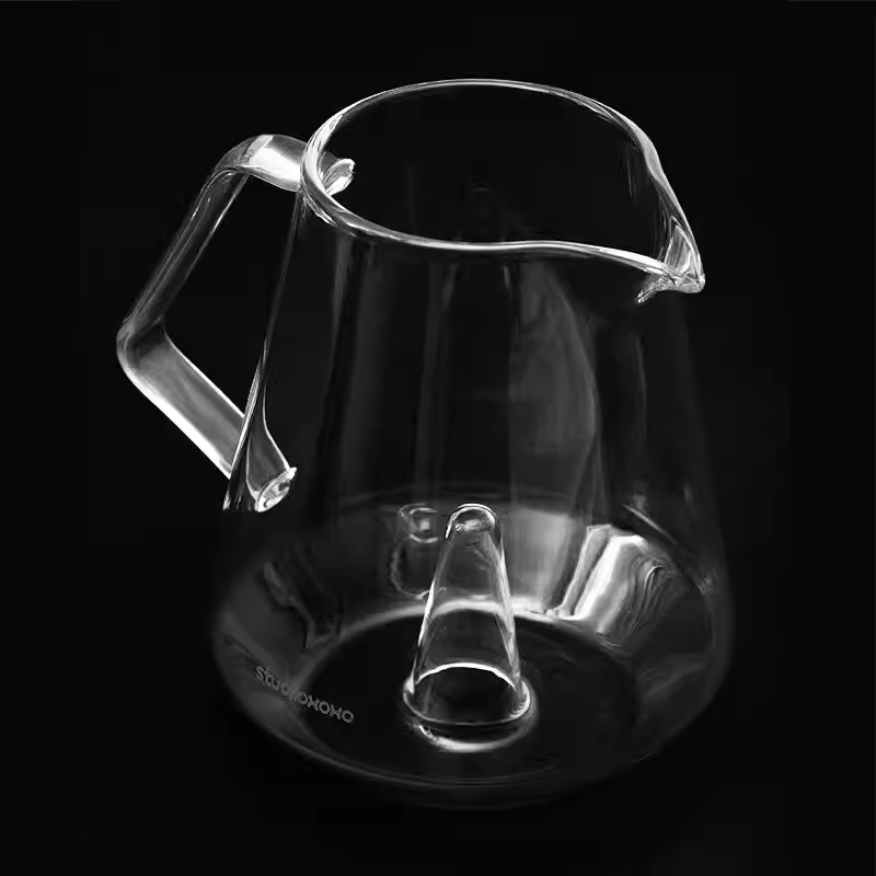 Bình pha cà phê kiểu Mỹ bằng kính, pha cà phê thủ công, kiểu dáng studioxoxo tower, dùng được cho cả pha cà phê truyền thống và cà phê phin.