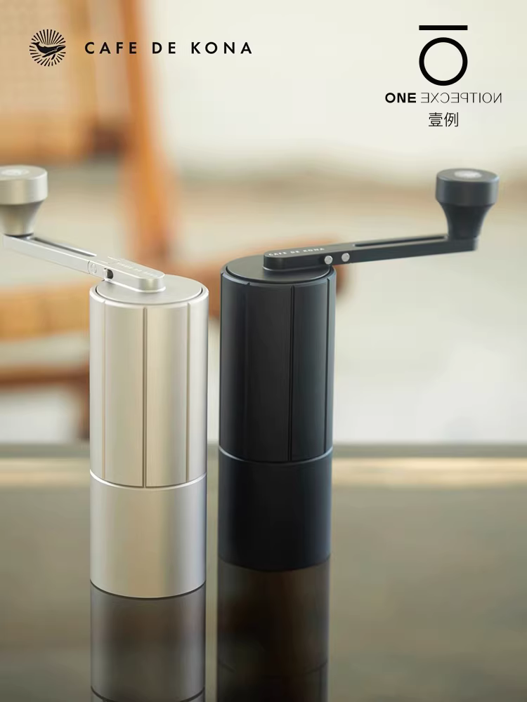 Máy xay cà phê quay tay chuyên nghiệp CAFEDEKONA M 70% off với thang đo điều chỉnh bên ngoài có độ chính xác cao dành cho bột cà phê espresso pha bằng tay