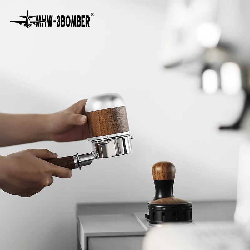 Bộ thu gom bã cà phê MHW Bomber Nova, máy xay, dụng cụ hứng bã cà phê, tay cầm, thiết kế đảo chiều, đa năng, khay đựng bã cà phê, cốc giữ mùi thơm