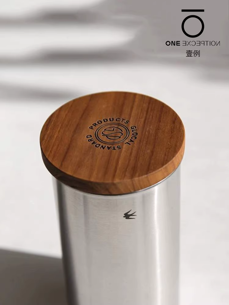 Hũ đựng cà phê Yanin Nhật Bản, hũ đựng bột cà phê, hũ đựng trà, hũ đựng trà hoa, hũ đựng đậu có thìa