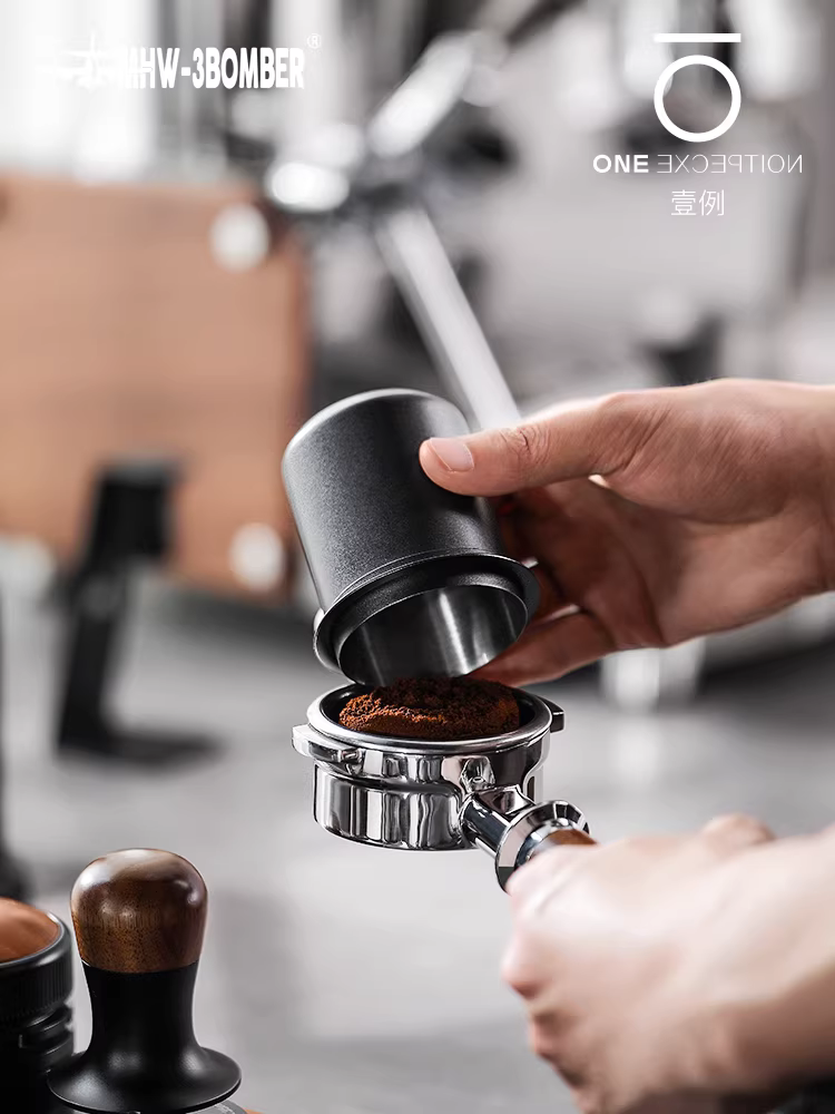 Bộ thu bã cà phê Bomber MHW, máy xay cà phê thủ công, máy xay cà phê espresso, bộ thu bã cà phê ngược, cốc giữ mùi thơm 58mm EK43