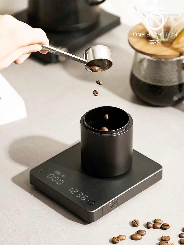 Cân điện tử thông minh HERO MINI dùng cho pha cà phê Pour Over và rang cà phê Espresso, cân nhà bếp, hẹn giờ, tỷ lệ bột nước, hình cung