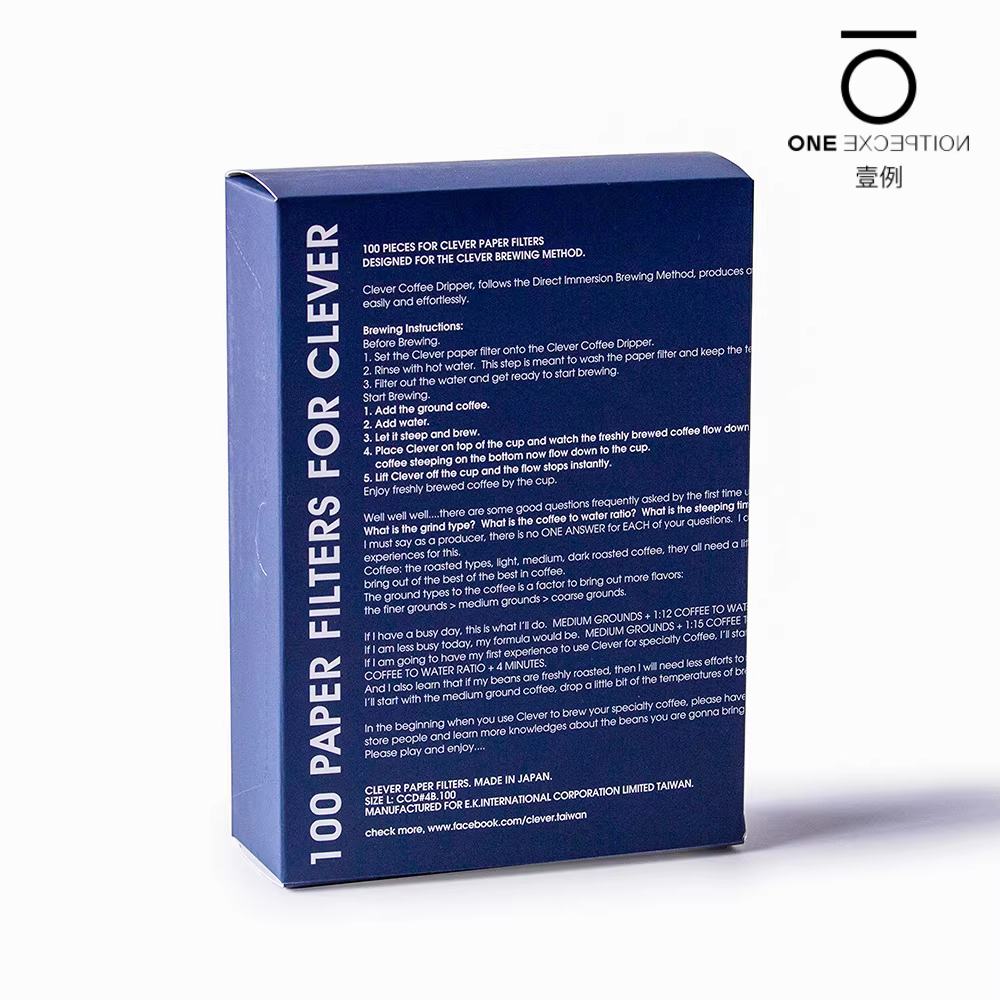 Đài Loan Mr. Clever giấy lọc cốc thông minh giấy lọc hình quạt nguyên bản cốc lọc cà phê pha bằng tay bộ lọc nhỏ giọt số 102/103