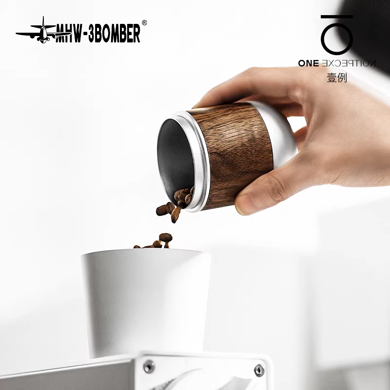 Bộ thu gom bã cà phê MHW Bomber Nova, máy xay, dụng cụ hứng bã cà phê, tay cầm, thiết kế đảo chiều, đa năng, khay đựng bã cà phê, cốc giữ mùi thơm