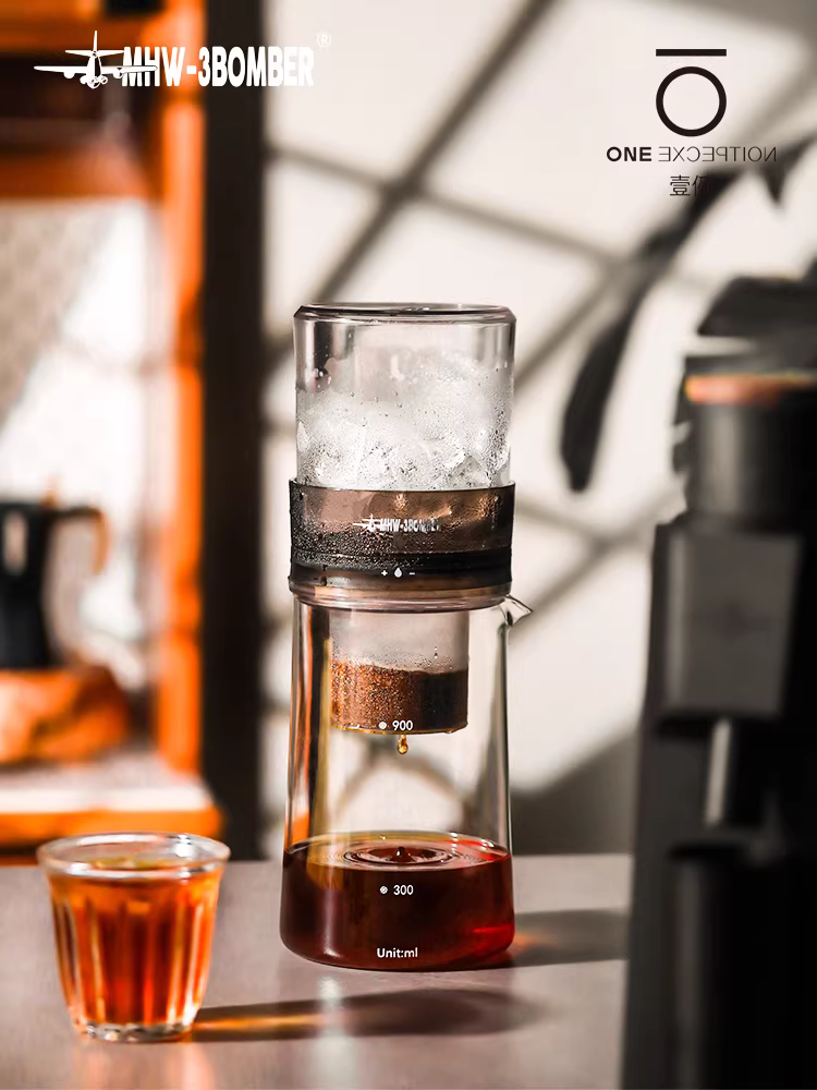 Bình pha cà phê đá MHW Bomber Ice Drip Pot Baro, bình pha cà phê lạnh thương mại, máy pha trà đá, máy pha cà phê nhỏ giọt Tingyuan