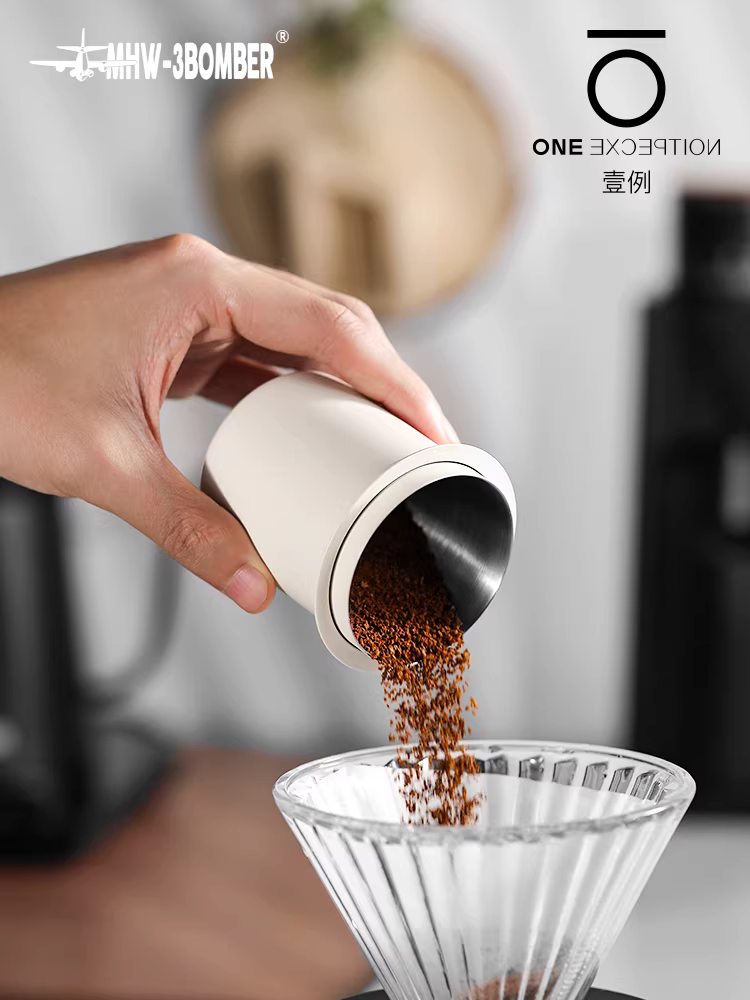 Bộ thu bã cà phê Bomber MHW, máy xay cà phê thủ công, máy xay cà phê espresso, bộ thu bã cà phê ngược, cốc giữ mùi thơm 58mm EK43