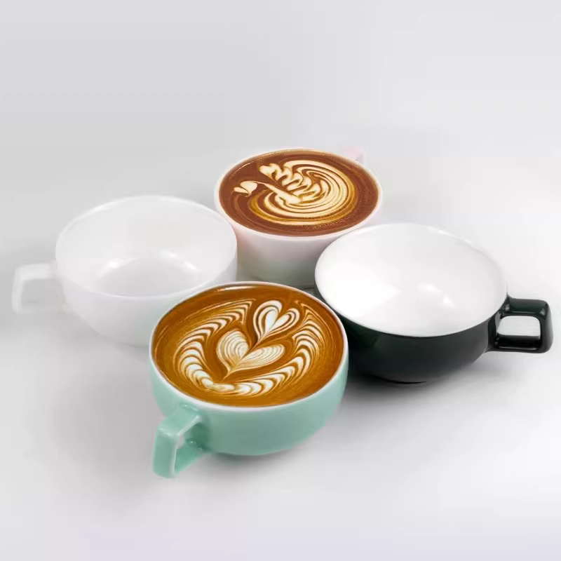 Airflow AIRFLOW đối lưu cốc cà phê dập nổi cốc gốm sứ Saita cốc chuyên nghiệp latte art cốc cà phê 240ml