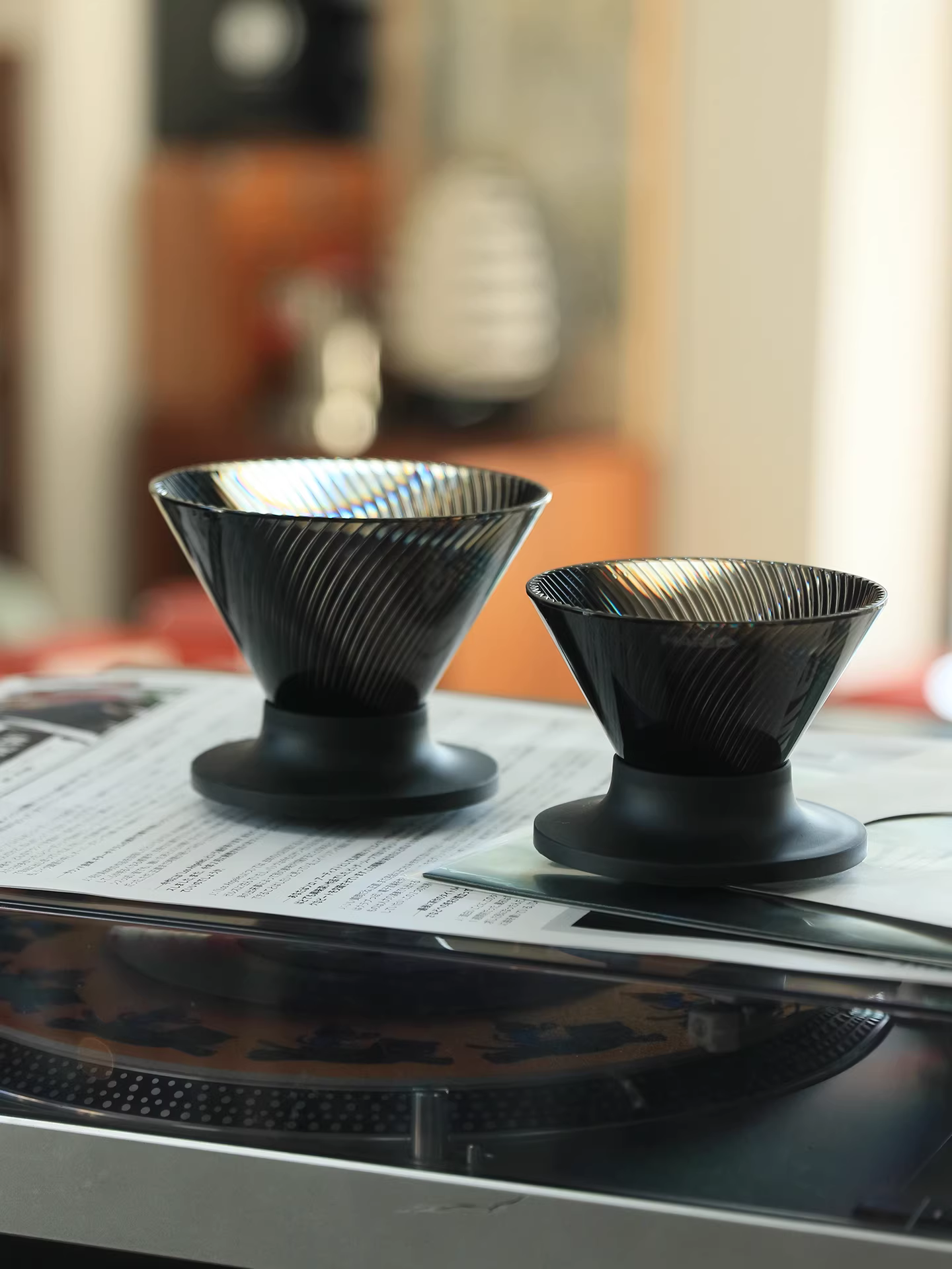 Sản phẩm mới | Cốc lọc HARIO NEO 72 gân, chất liệu Tritan, dụng cụ pha cà phê V60, bộ lọc có thể tháo rời