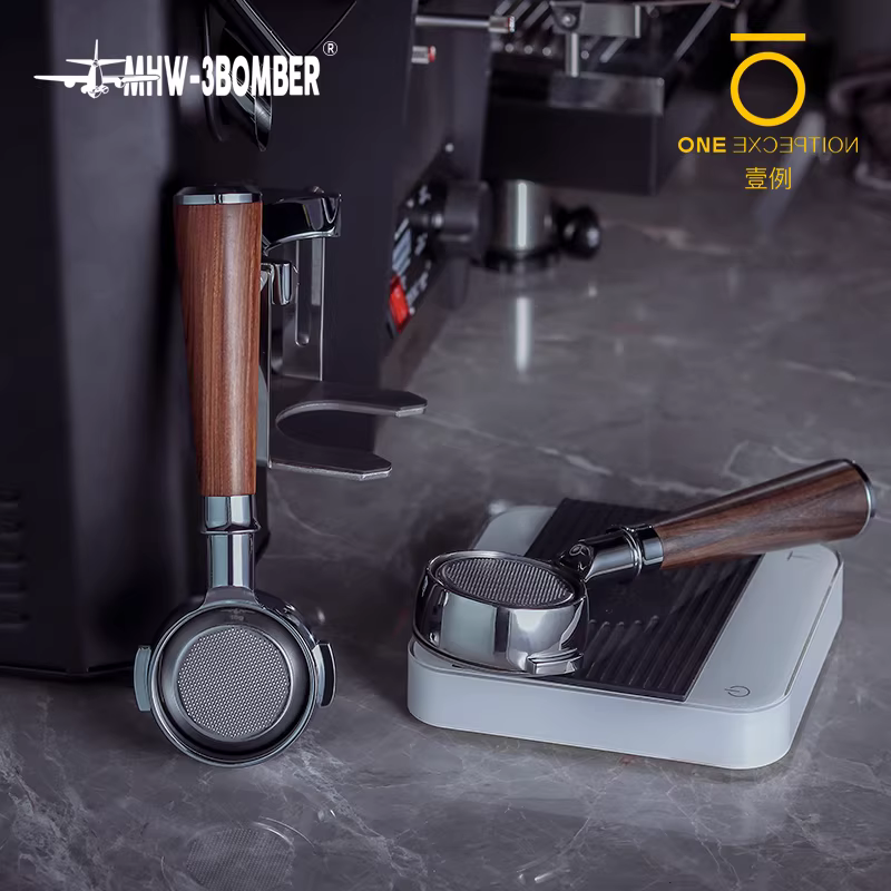 Phụ kiện máy pha cà phê Espresso bán tự động MHW Bomber Coffee Single/Double Portafilter 18/22g, chén lọc Precision VST