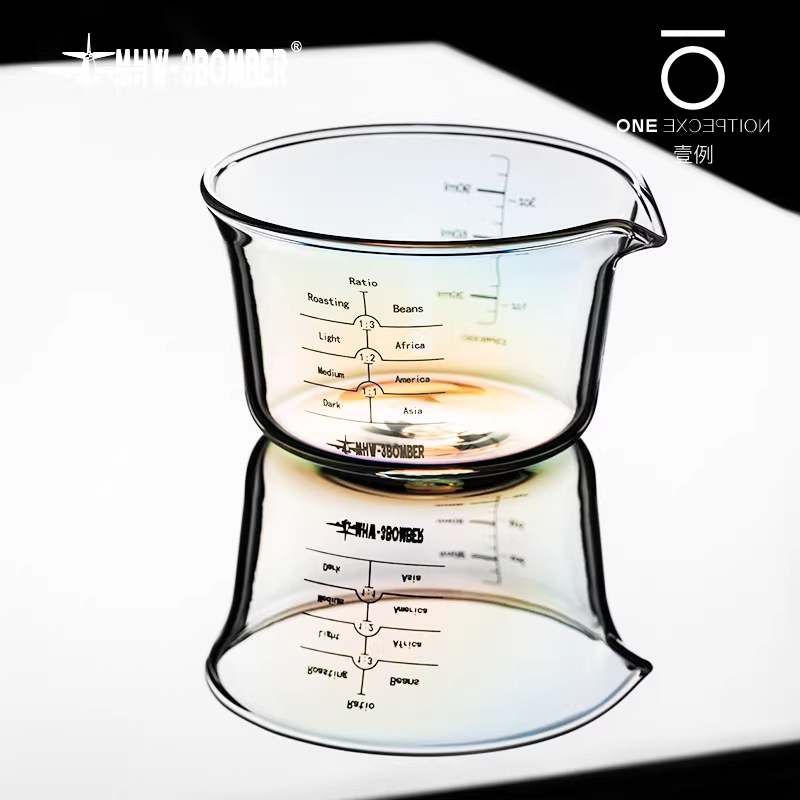 Bomber MHW cốc espresso cốc chiết xuất cốc cà phê có cân cốc ounce cốc đo nhỏ cốc sữa nhỏ 120ml