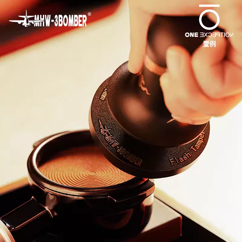 Phiên bản giới hạn Năm Rắn | Máy ép cà phê Bomber MHW Blitz Constant Pressure Tamper kiểu Ý, chống lệch áp lực 58mm